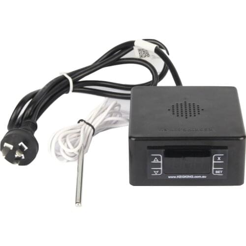 MKII - Temperature Controller (Heat & Cool) [NEW 4mm Probe for Distillation] HOMEBREW