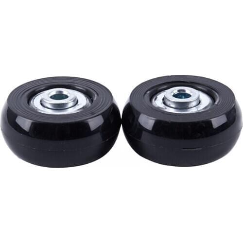 40 x 18mm Luggage Suitcase Wheels Replacement Repair kit 1 set