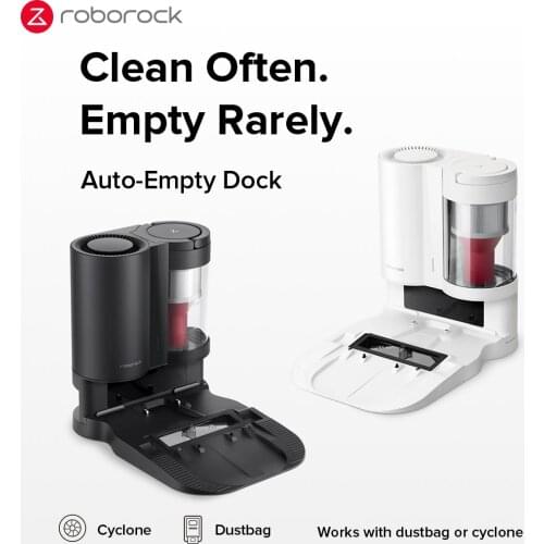 Roborock Auto-Empty Dock Multi-layer Filtration Intelligent Dust Collection with Dust Bag Support Allergy Care for Roborock S7