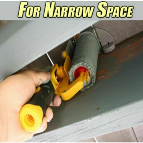 Clean-Cut Paint Edger Roller Brush Tool Office Wall Ceilings Window Supplies