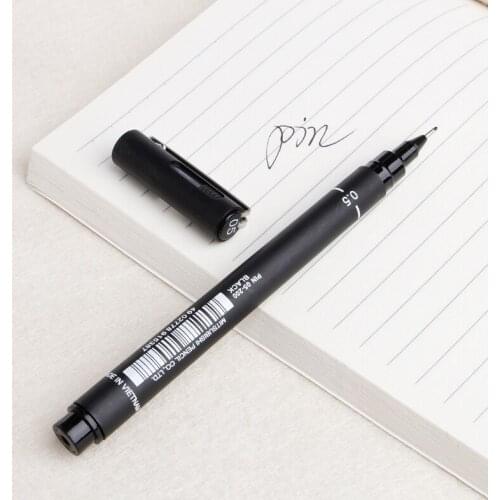 6pcs Drawing Pen Ultra Fine Line 005 01 02 03 05 08 Needle Point Painting Pens