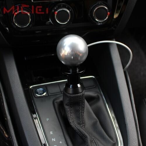 MICIEI Gear Shift Knobs compatible for AT Volkswagen Golf GTI Magotan Scirocco DSG Audi Auto