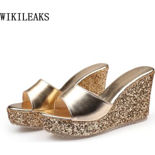 Slippers Women Summer 2021 Wedges Shoes for Women Pumps Women Shoes High Heels Woman Slippers Ladies Slippers Chaussure Femme