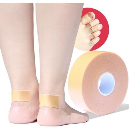 5M Length Foot Waterproof Heel Sticker Foam Tape Wear-resistant High-heeled Shoes Patch Heel Protector Cushion