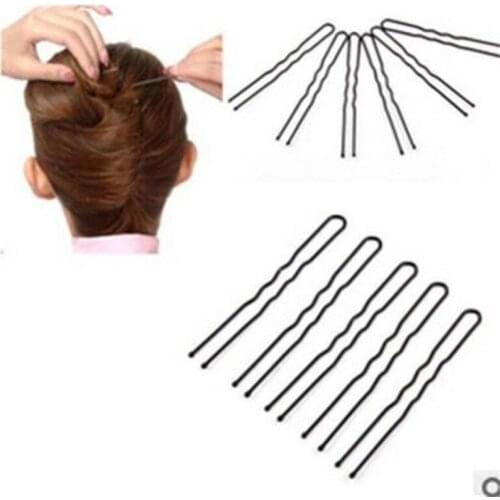 10/20/30pcs Hair Clip Ladies Hairpins Girls Hairpin Curly Wavy Grip Hairstyle Hairpins Women Bobby Pins Styling Hair Accessories