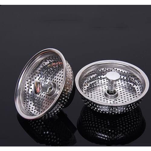 1pc Round Floor Drain Cover Plug Water Filter Hair Catcher Strainer Cork For Kitchen Sink Bathroom Anti-blocking Practical