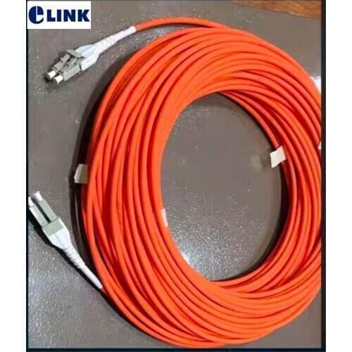 10pcs LC Uniboot DX duplex fiber patchcords 2 CORE OM1 1M 3M 5M 10M 15M 20M optic fibre jumper 2.0mm 3.0mm free shipping ELINK
