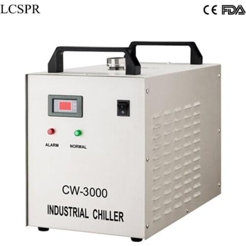 220V or 110V CW3000 water chiller cooling machine make cooler for laser tube