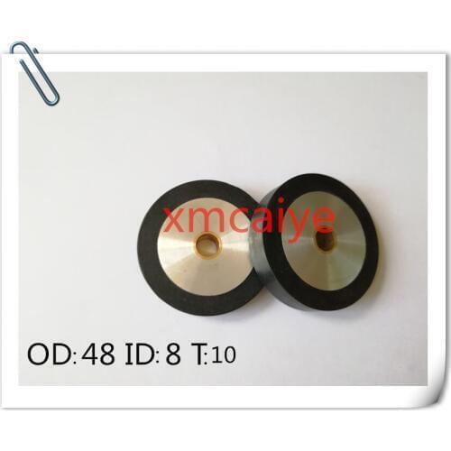 8 pieces SM102 CD102 hard rubber wheel 66.891.118 OD *48* ID 8* T 10