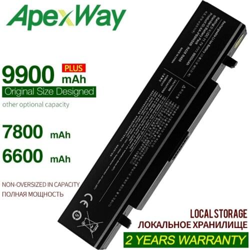 ApexWay 9900mAh R468 10.8V 9Cells laptop battery for Samsung R467 R470 R478 R480 R517 R520 R519 R522 R538 np350v5c AA-PB9NS6B