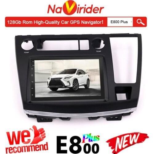 For Nissan Elgrand 2002 2010 Car Radio Stereo GPS Navigator 128GB Rom Autoradio Android 10 Multimedia Player