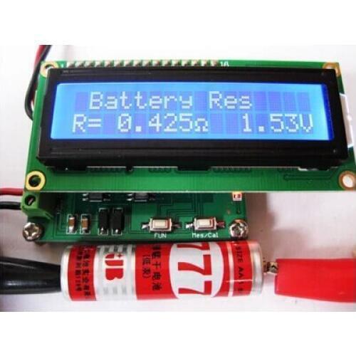 Free Shipping!!! 1pcs Battery internal resistance tester ESR Tester Milliohmmeter ESR capacitor line detector sensor