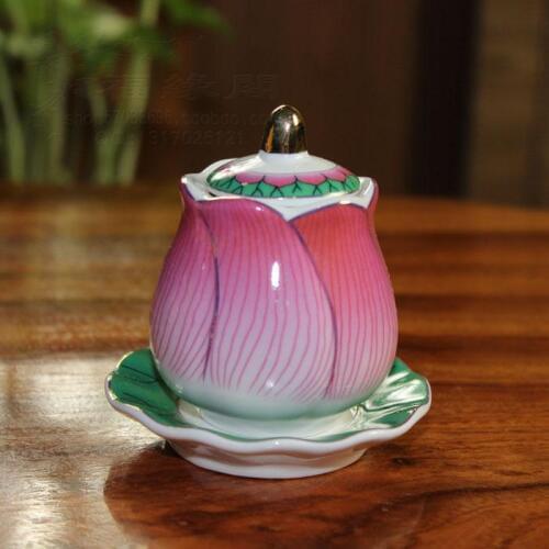 Riches and honour, lotus cups, water cup, Buddhist supplies, Buddha holy water, Saint Water; HolyWater, 2 size optional