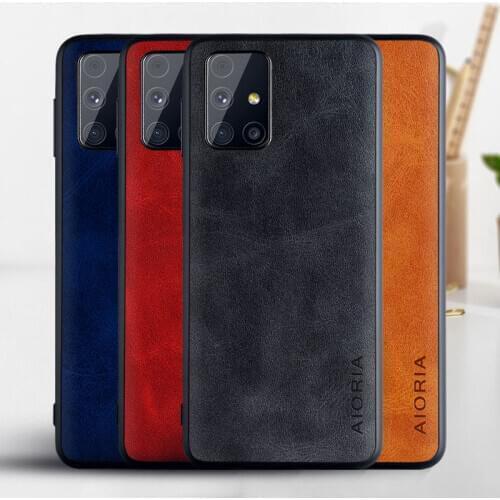 Case for Samsung Galaxy M31 M51 M31S coque Luxury Vintage leather Skin phone covers for samsung m31 m31s m51 case funda capa