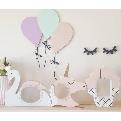 3D Wooden Decoration Crafts Piggy Bank Coin Money Box Wood Kids Room Decor Photography props Children Birthday New Year Gift