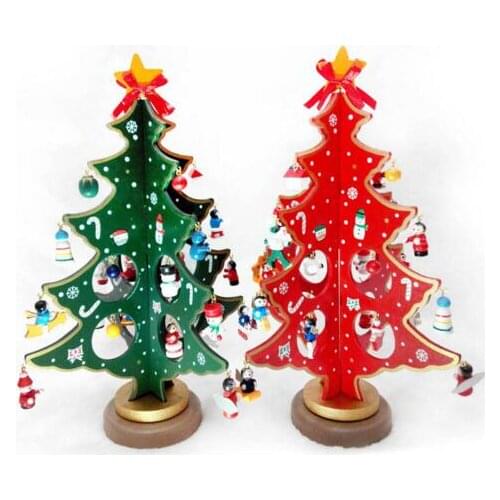 DIY Wooden Christmas tree,christmas decorations,Creative Christmas tree,Tabletop decoration