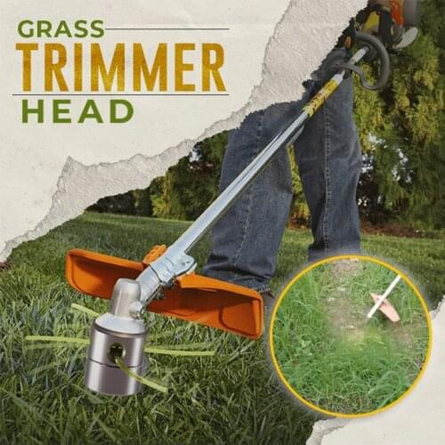 Grass Trimmer Head Weeding Aluminum Brush Cutter Head Lawn Mover Cut Accessories Garden Tools