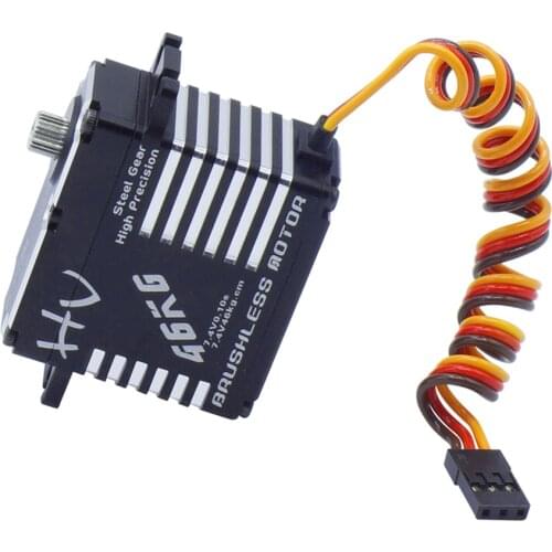 Hot JX Servo BLS-HV7146MG 46KG Full CNC Digital Brushless Standard Waterproof Servo for RC Car Truck Crawler Helicopter Robot
