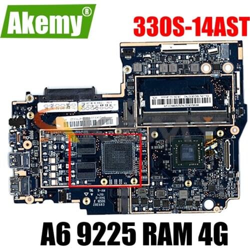 For Lenovo ideapad 330S-14AST laptop motherboard with CPU A6 9225 RAM 4G FUR 5B20R32742 5B20R32745 100% test work Mainboard