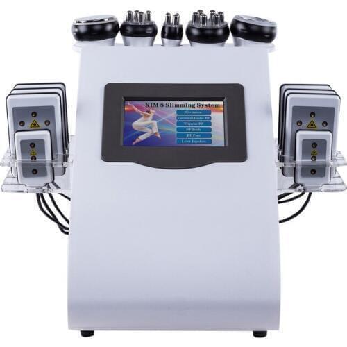 Multifunctional Cavitation RF Body Shaping Machine / Lipolaser RF Cavitation Vacuum Machine For Sale