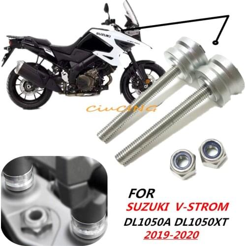 Motorcycle Accessories CNC handlebar risers Height up Adapters For Suzuki DL1050XT DL1050A V-Strom V Strom VSTROM DL1050 2020