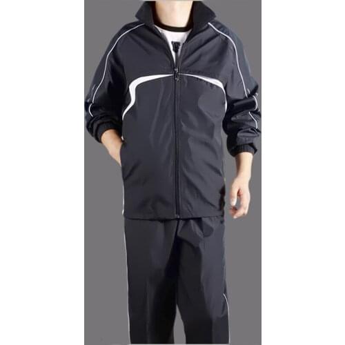 2020 Mens sportsuits Size 4XL 5XL Spring Autumn Tracksuit Men Two Piece Clothing Sets Casual Track Suit Sportswear Sweatsuits
