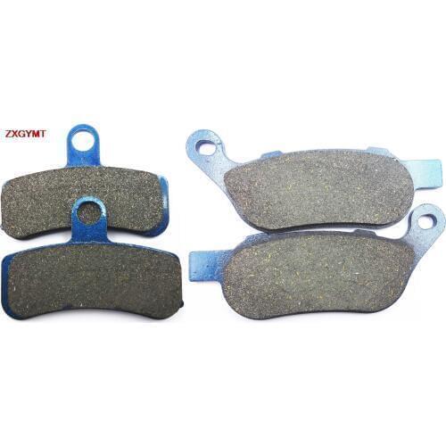 Sintering Brake Pad Set fit for HARLEY FXDF 1584 FXDF1584 Fat Bob 2008 - 2011 Front Rear 11 08 10 09