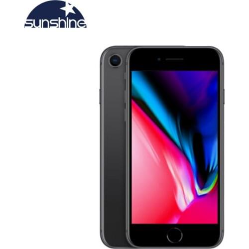 Original Apple iPhone 8 Unlocked Fingerprint Cellphone 2G RAM 64GB/256GB ROM 4G LTE 4.7''12.0 MP Camera Hexa-core IOS