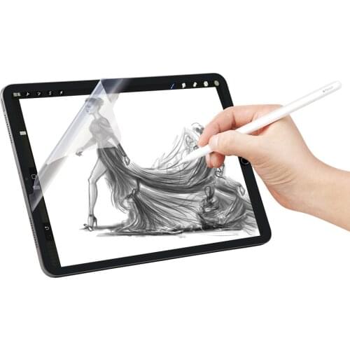 Paper Like Film Matte PET Anti Glare Painting For iPad Pro 11 2021 12.9 2020 air 4 9.7 10.2 2019 10.5 mini 5 Screen Protector