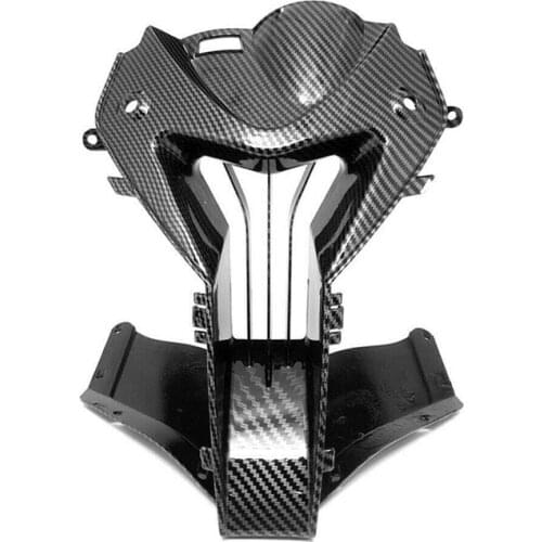 Fit For BMW S1000RR 2009-2014 Carbon Fiber Paint Front Nose Center Air Intake Ram Fairing