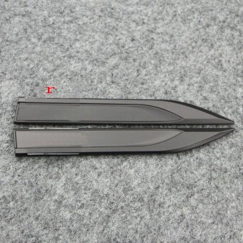 For Golf 5 MK5 Golf 6 MK6 Golf 7 MK7 Jetta Passat CC Leaf plate logo R side marker Fender logo black