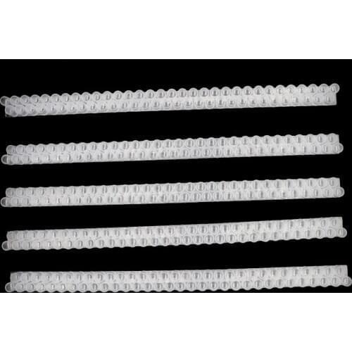 2PCS Beekeeping Royal Jelly Storage Strip Double Rows Holes Bee Cells Collect Pulp Sheet Bar Plastic Beekeeping Tools Equipments