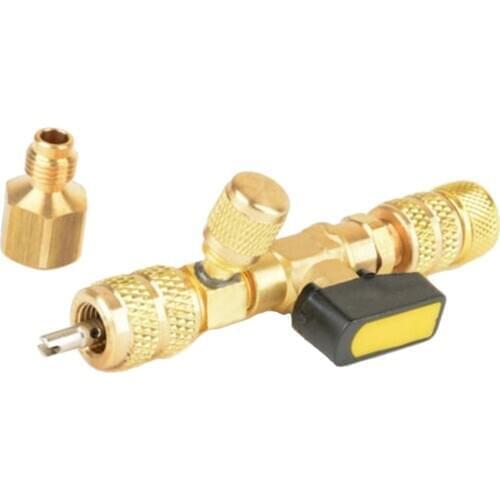 R22, R410, R404, R32 Air Conditioning Valve Core Quick Remover Installer Tool 1/4-inch