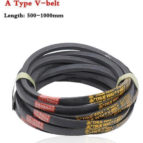 1PCS A Section V-belt Triangle Belt A-500mm ~ A-1000mm For Industrial Agricultural Equipment