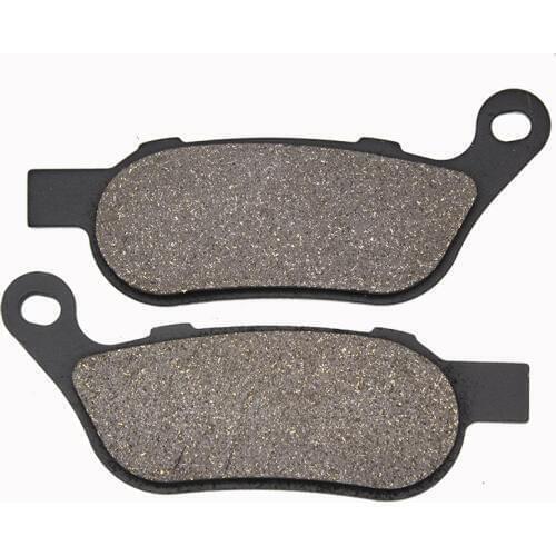 Cyleto Motorcycle Rear Brake Pads for Harley davidson FXSTC Softail Custom 2008-2010 FXDWG Dyna Wide Glide 2008-2017