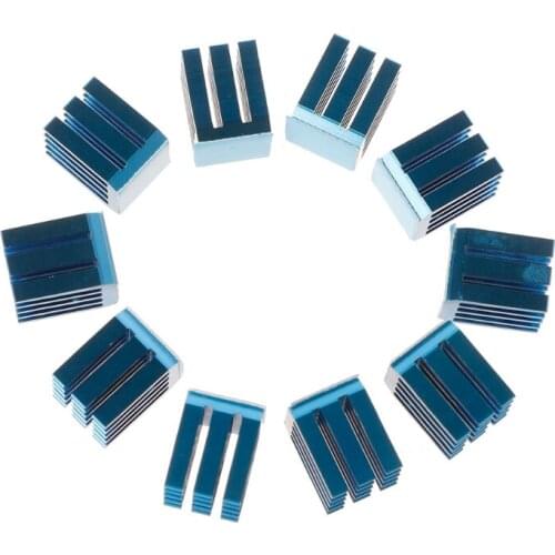 H7JA 10Pcs Stepper Motor Drive Special Cooling Heat Sink For TMC2100 3D Printer Parts