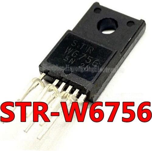 5pcs STR-W6756 TO220F-6 STRW6756 TO-220F-6 W6756 TO-220F switching supply module