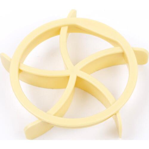 Aomily Bread Rolls Plastic Mold Fan Shaped Pastry Cutter Doughnut Cookies Press Bread Cake Biscuit Stamp Moulds Baking Tools