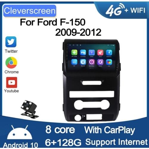 Android10 Car Radio For Ford F-150 2009-2012 Screen Car Stereo GPS Navigation Bluetooth Player Auto Radio Ferramentas