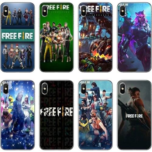 Free Fire Game Art Accessories phone Case For Huawei P30 P20 Pro P10 P9 P8 Lite Y5 Y6 Y7 Y9 P Smart Plus 2018 2019