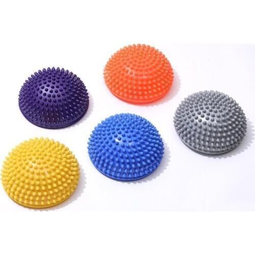Durian Foot Massage Ball Balance Training Yoga Equipment Semicircle Worout Fitness Massage Ball Muscle Relaxation Sports Ball