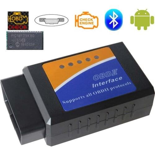 ELM327 Bluetooth V1.5 OBD2 Car Diagnostic Scanner For Android ELM 327 v 1.5 OBD 2 Auto Code Reader OBDII Diagnostic Tools