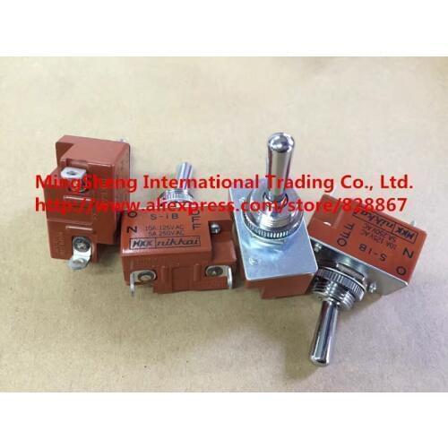 Hot spot S-1B 5A250VAC ON-OFF 10A125VAC 2pin 2 gear button switch shakes switch