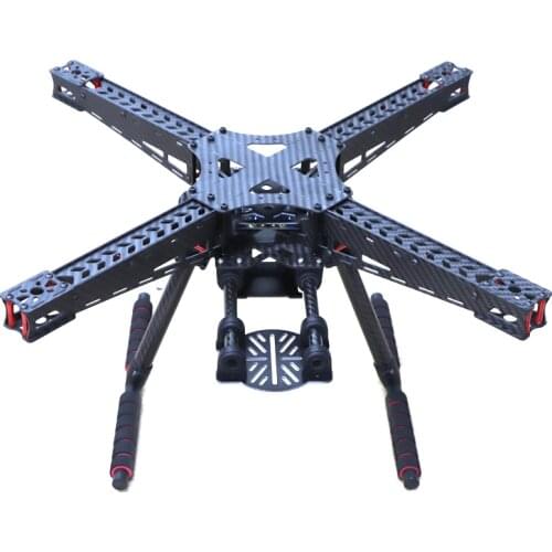 HSKRC59 X450 450mm Full Carbon Fiber Quadcopter Frame kit w/ Carbon Fiber Landing Gear fit for 2 / 3 axis gimbal upgrade F450
