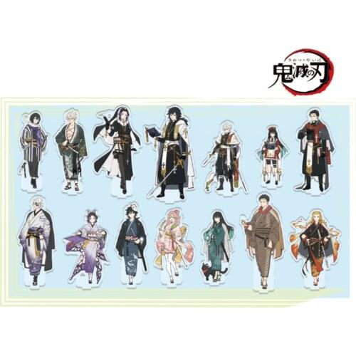 Demon Slayer Kimetsu No Yaiba Nezuko Tanjirou Acrylic Stand Figure Collection Model Toy Gifts Desk Decor Cosplay