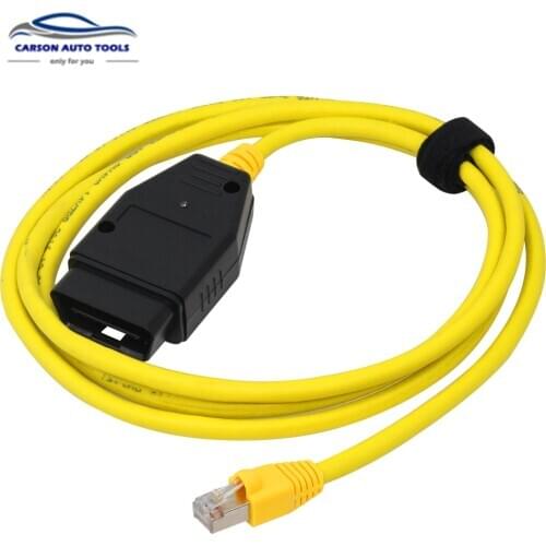 ESYS Data Cable For BM W ENET Ethernet to OBD Interface E-SYS ICOM Coding for F-serie Diagnostic Cable For car accessories