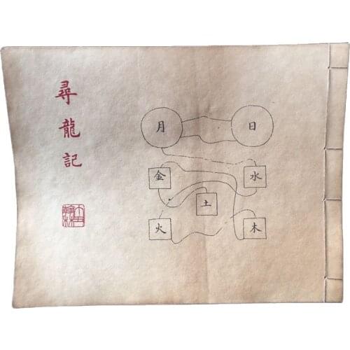 Chinese Line Binding Old Books Of (Dragon Hunt)