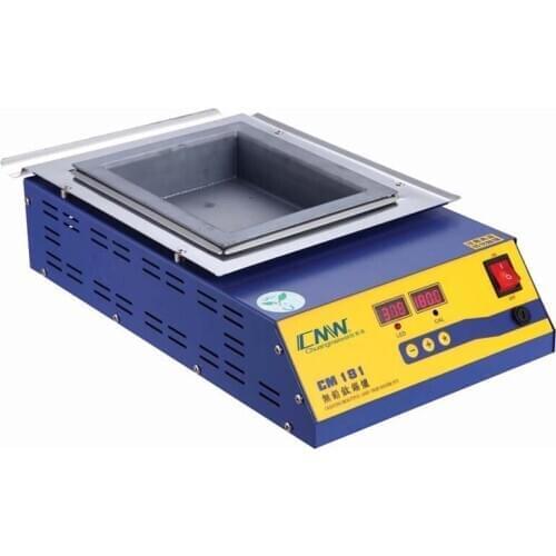 Square high temperature lead free soldering pot titanium solder furnace tin melting digital display 220V 110V CM-181 600C 1200W