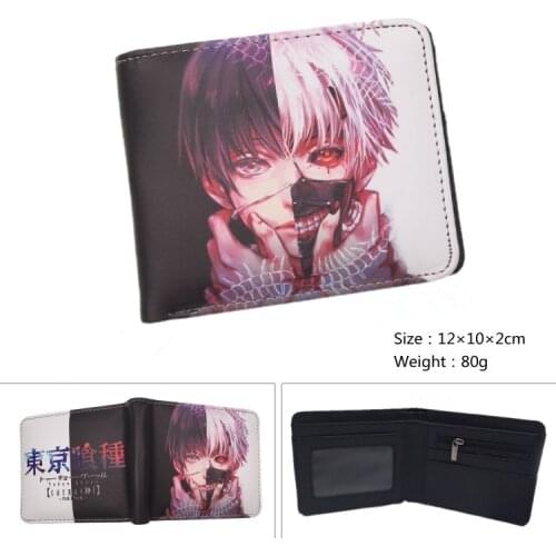 Hot Sell Anime Cartoon Wallet Undertale Tokyo Ghoul/Black Butler Cartoon Wallets Women Coin Purse With Wallets