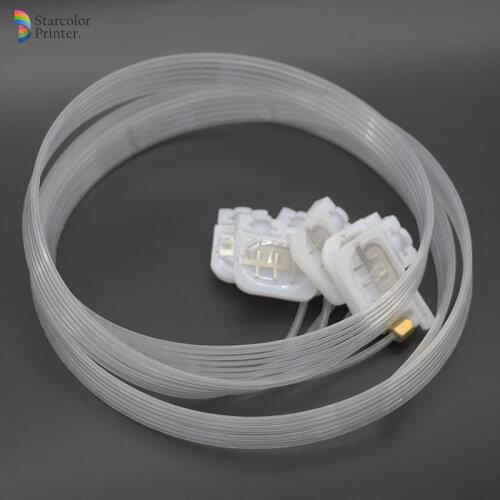 NEW 6 color 3x2mm ink tube hose pipe pipe line with square small damper screw nuts oring for For Epson 1390 R330 R290 T50 L800